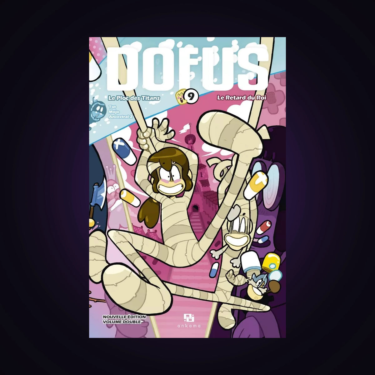 Dofus. Tome 9 - Volume double - Le Ploc des Titans / Le Retard du Roi