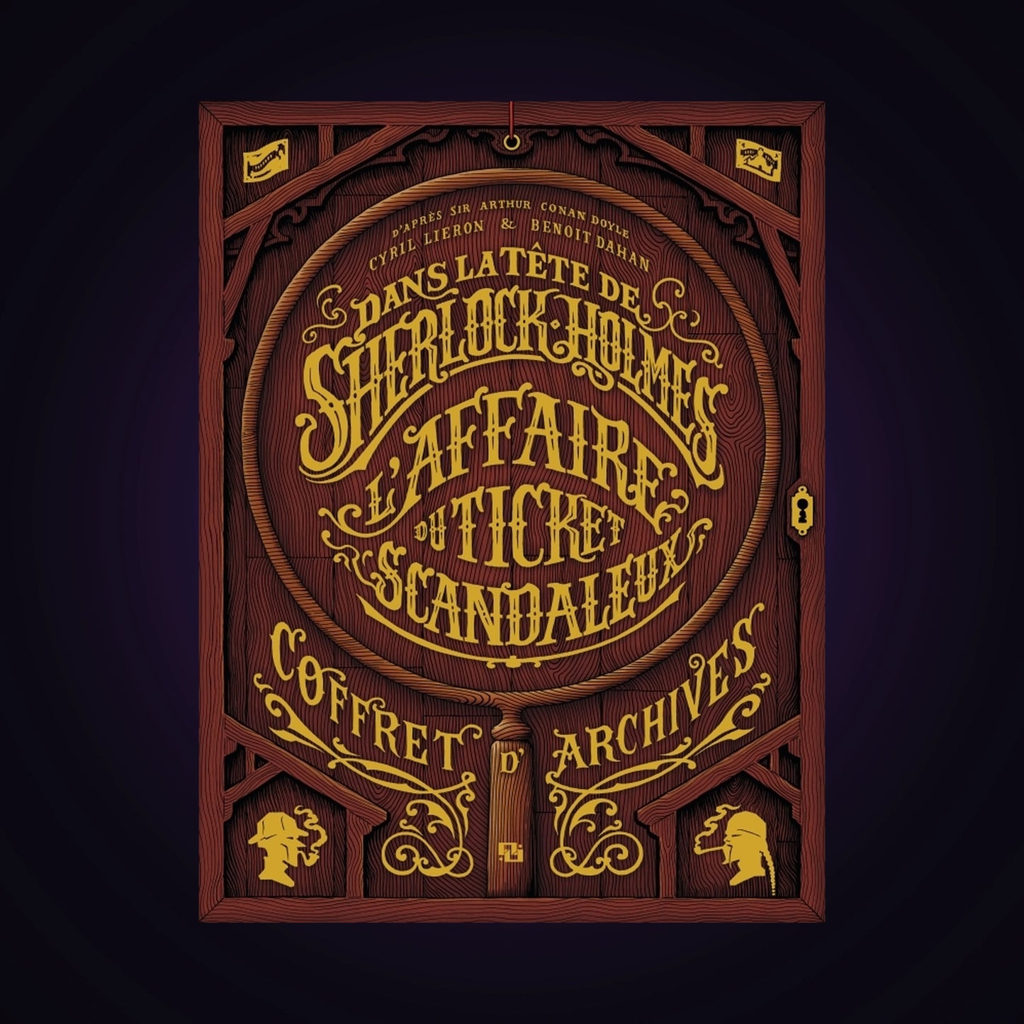 Dans la tête de Sherlock Holmes - L'affaire du Ticket Scandaleux - Tomes 1 et 2 Coffret d'archives