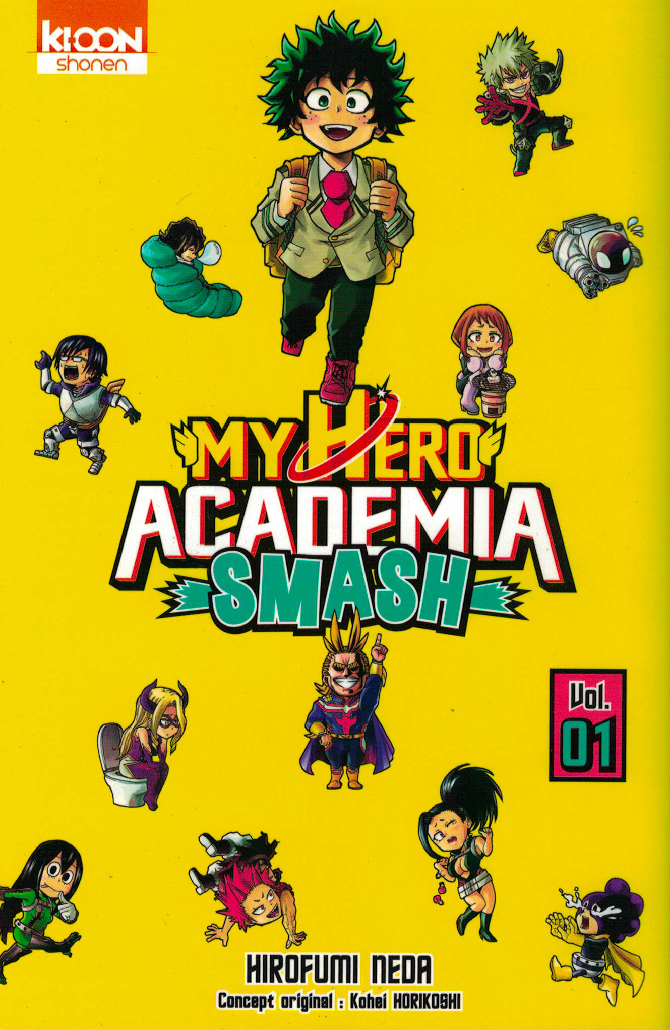 My hero academia smash. Tome 1