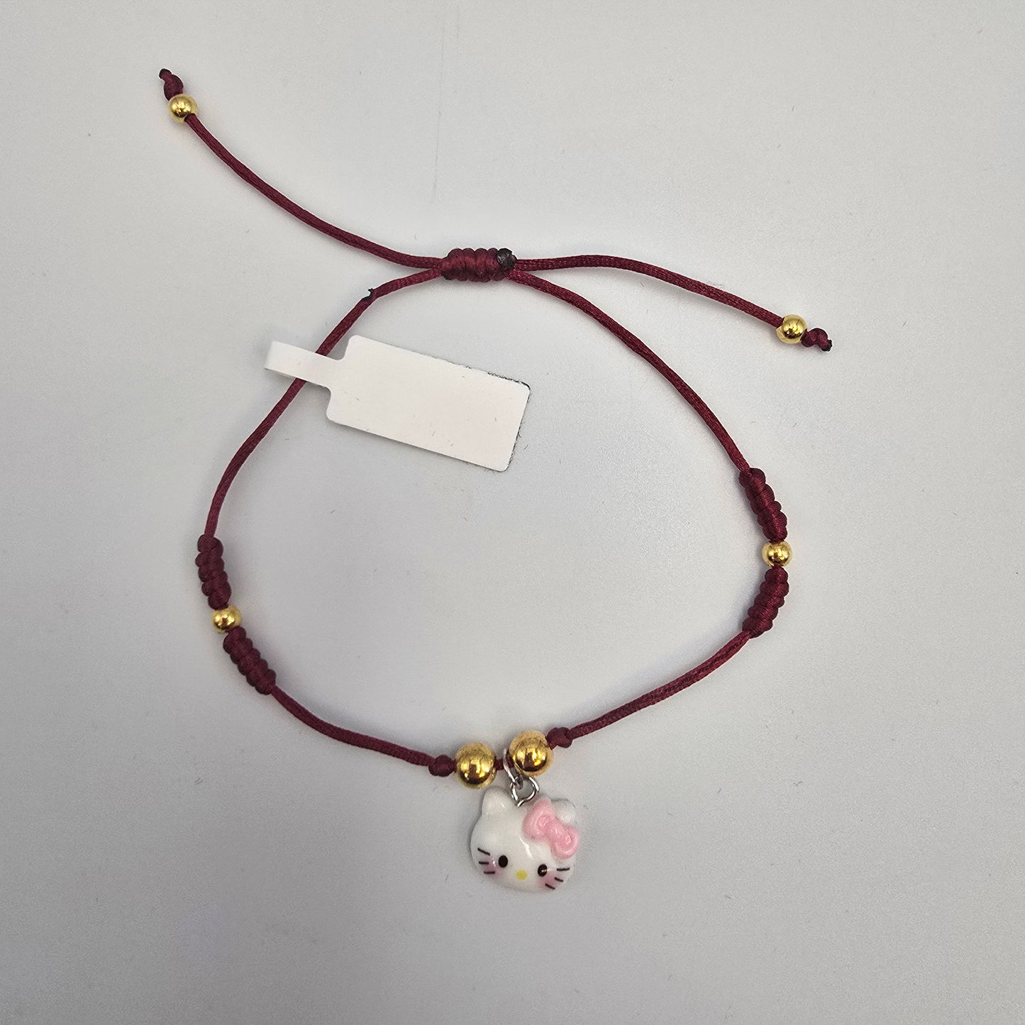 Hello Kitty Bracelet artisanal réglable