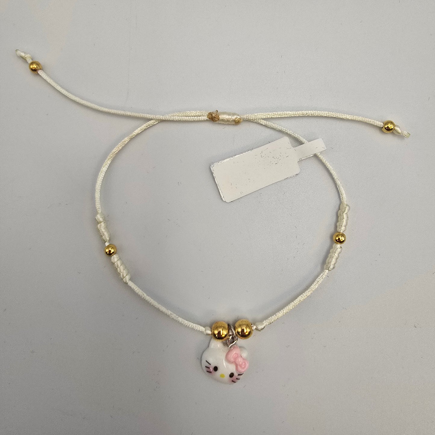 Hello Kitty Bracelet artisanal réglable