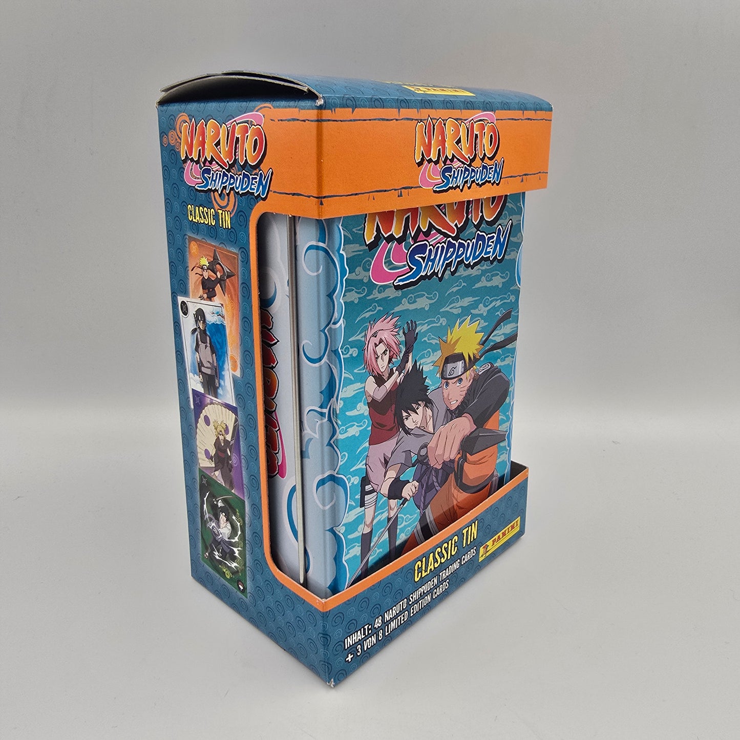 Naruto Shippuden trading card collection - Tin box