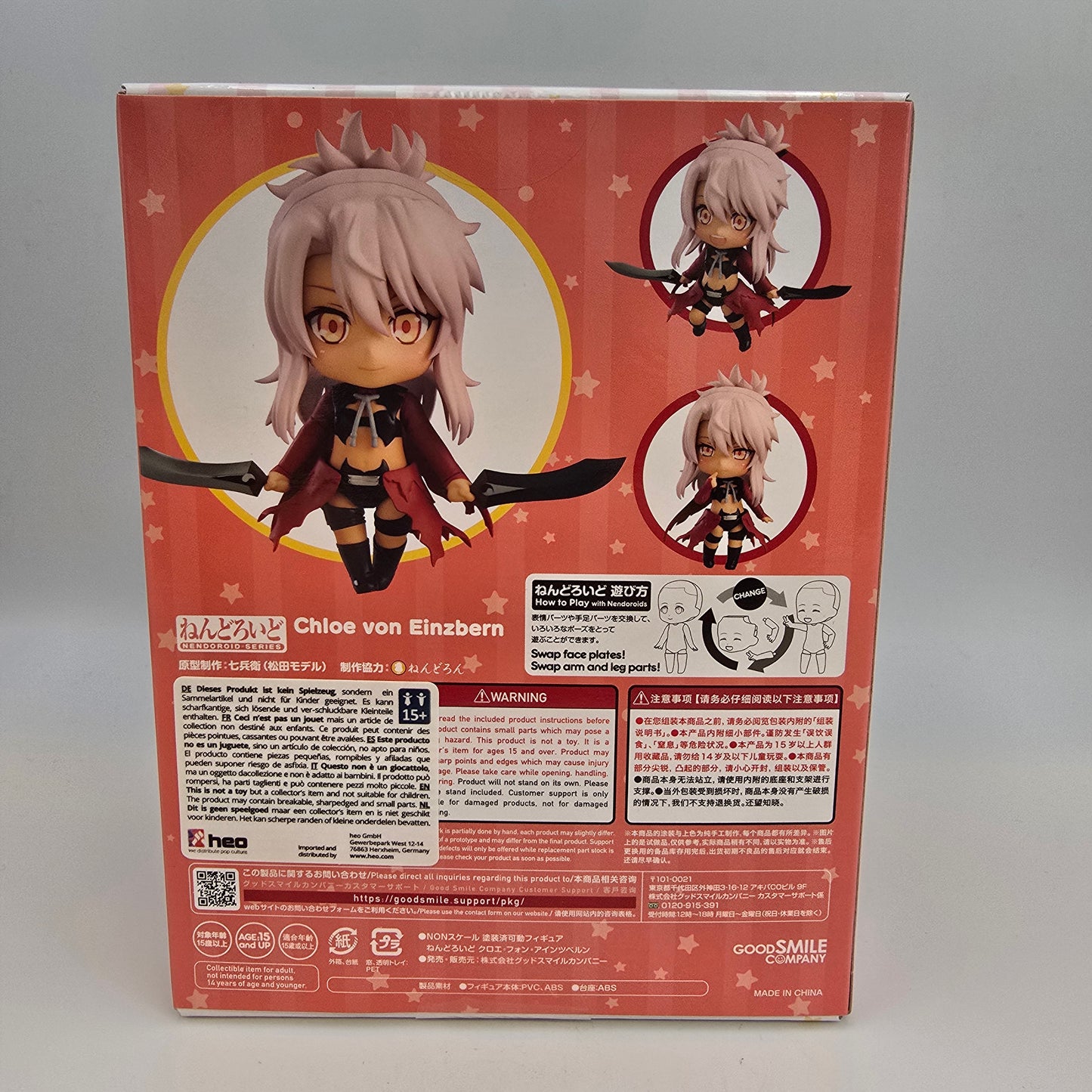Fate / Kaleid liner Prisma Illya : Licht - The Nameless Girl Nendoroid Chloe von Einzbern 10cm