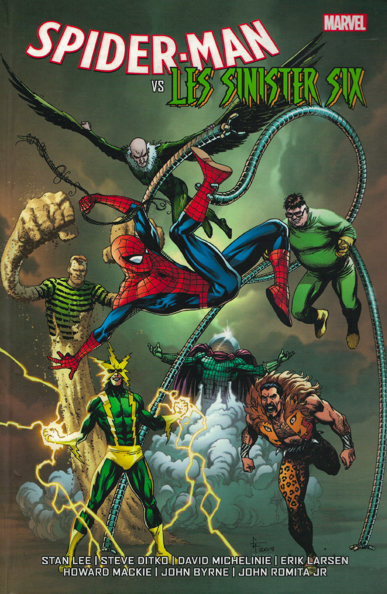 Spider-Man vs Sinister Six.