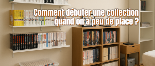 Comment débuter une collection de manga ou de comics quand on a peu de place ?