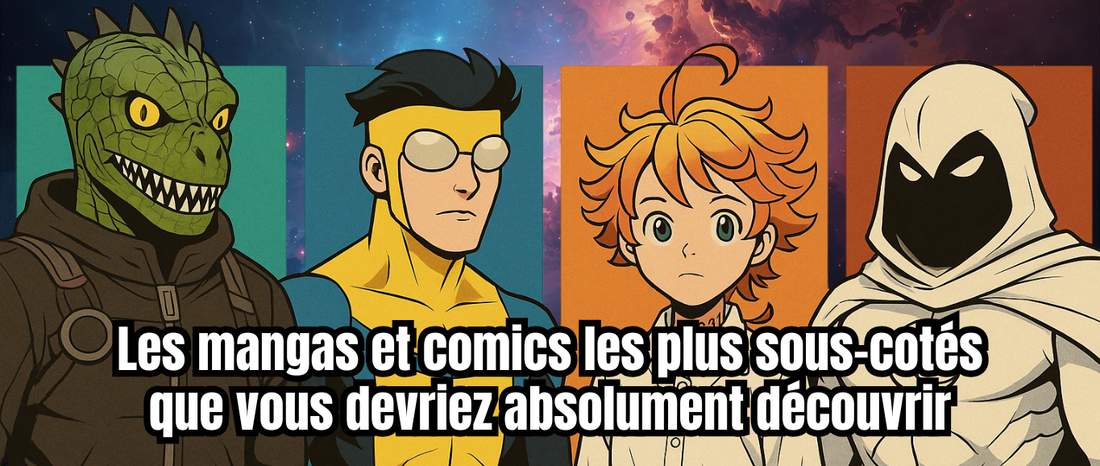 Les mangas et comics les plus sous-cotés que vous devriez absolument découvrir