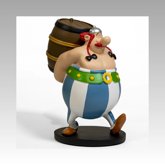 Figurine Obélix et son tonneau