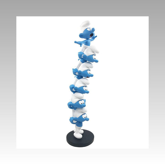 Figurine Colonne de schtroumpfs