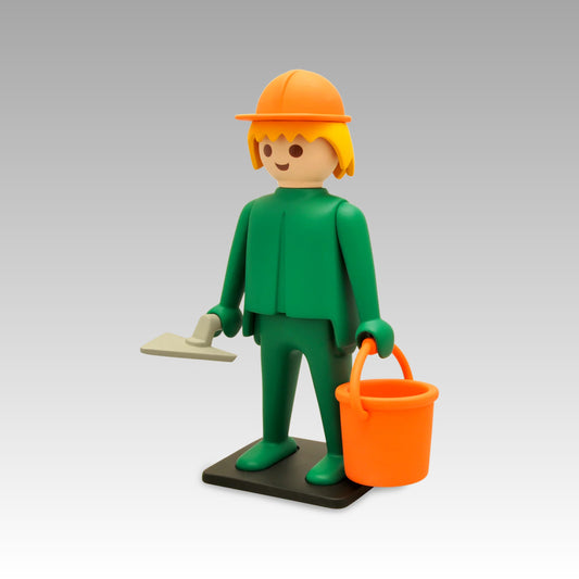 Playmobil vintage de collection - L'ouvrier maçon