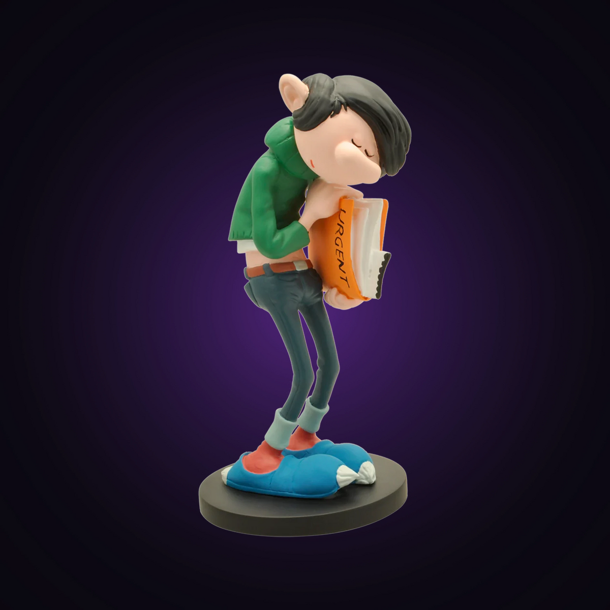 Figurine Gaston dossier urgent