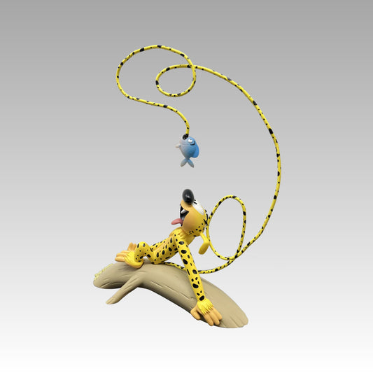 Figurine Marsupilami et le piranha