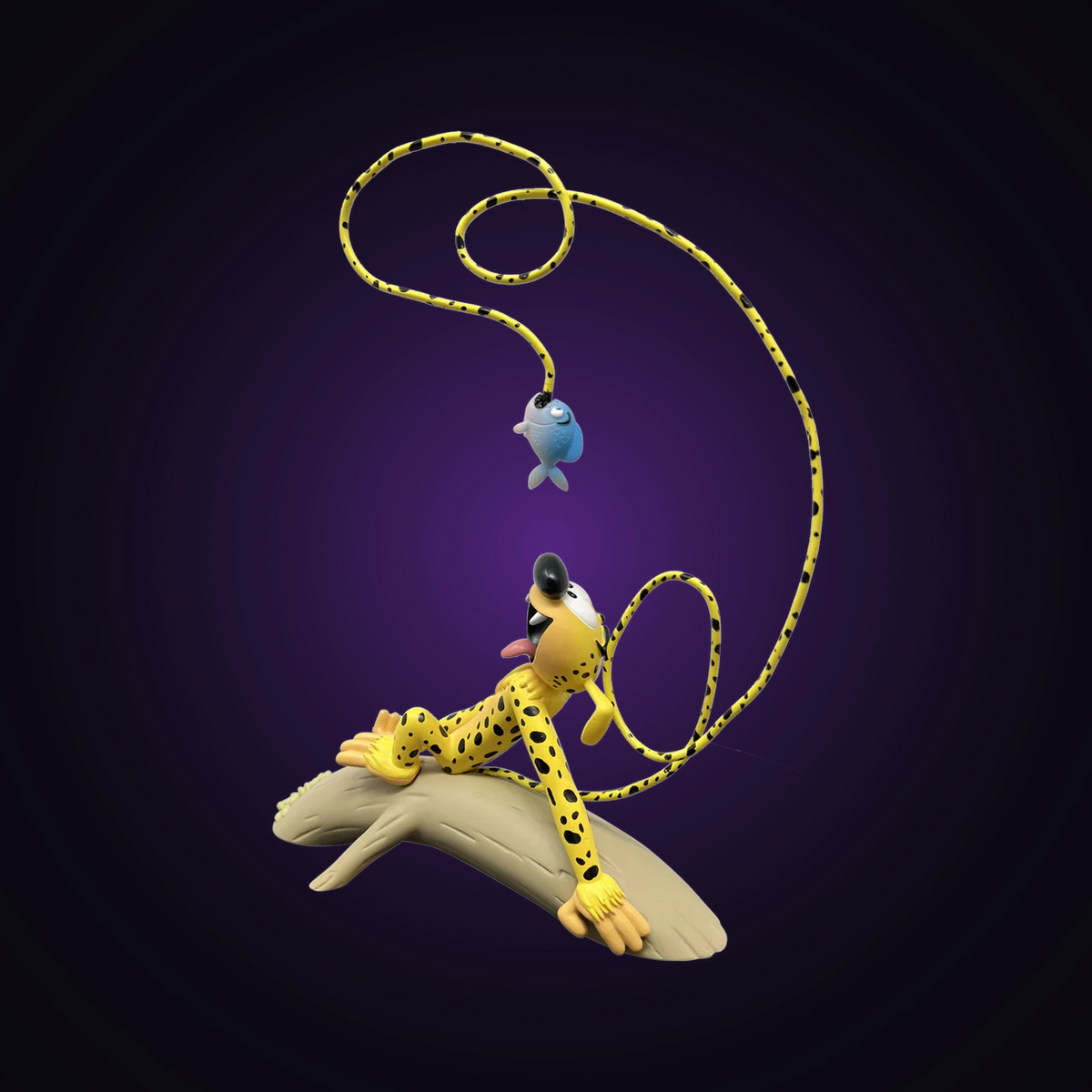 Figurine Marsupilami et le piranha