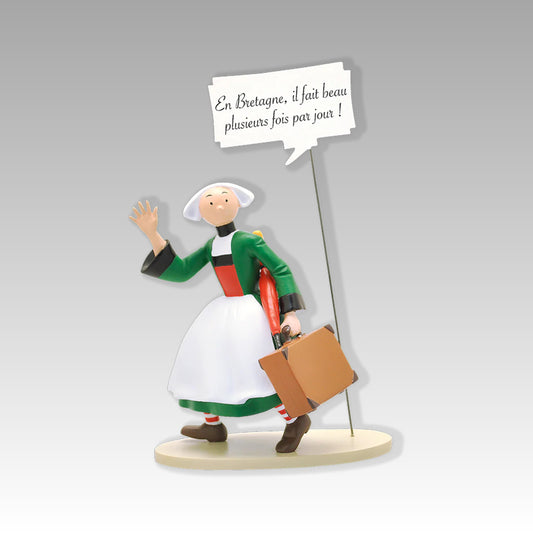 Figurine collection bulles - Bécassine