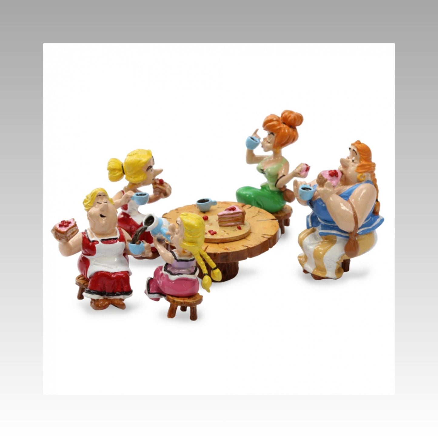 Autour du thé - Zizanie Asterix - Statue Collection