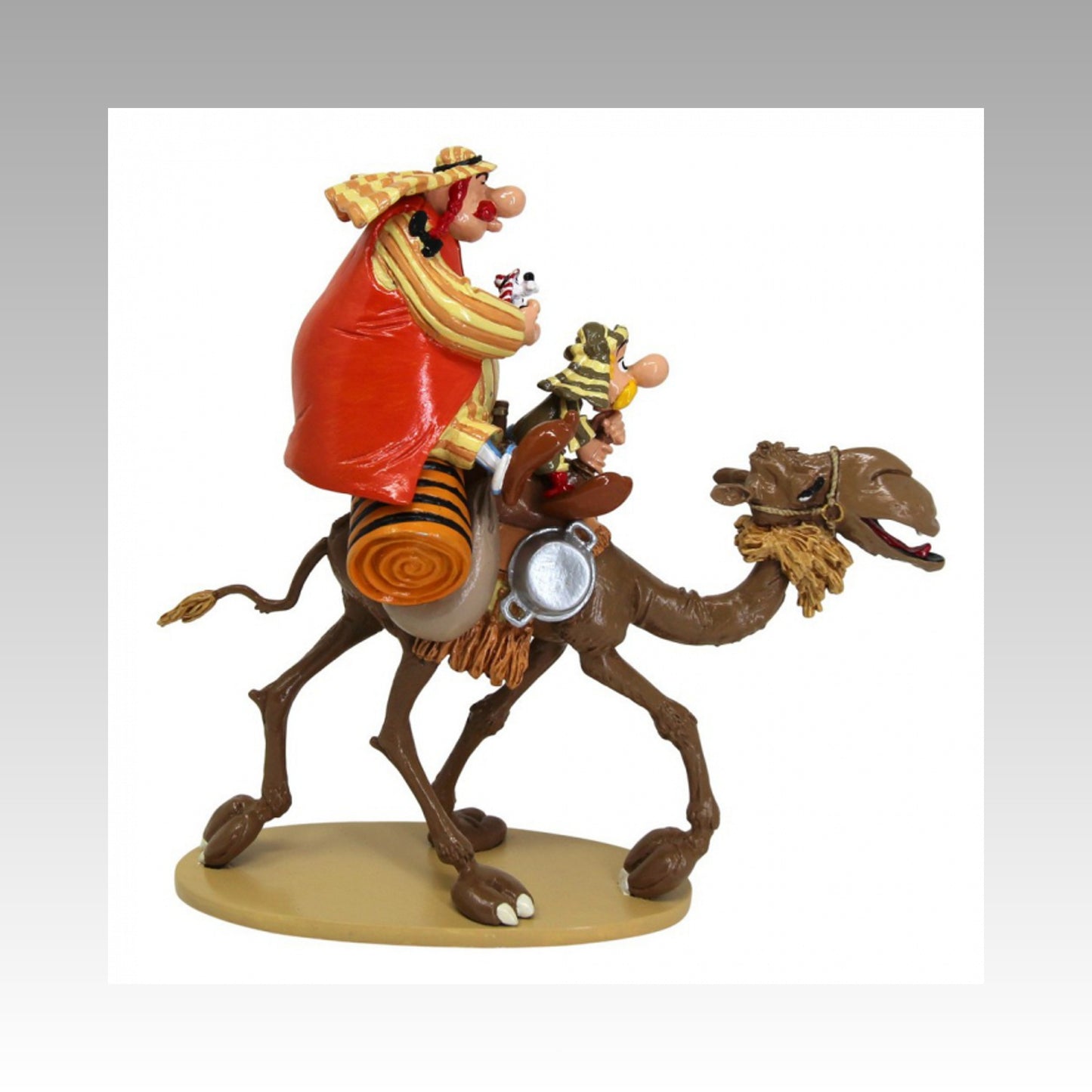 Astérix et Obélix sur le dromadaire