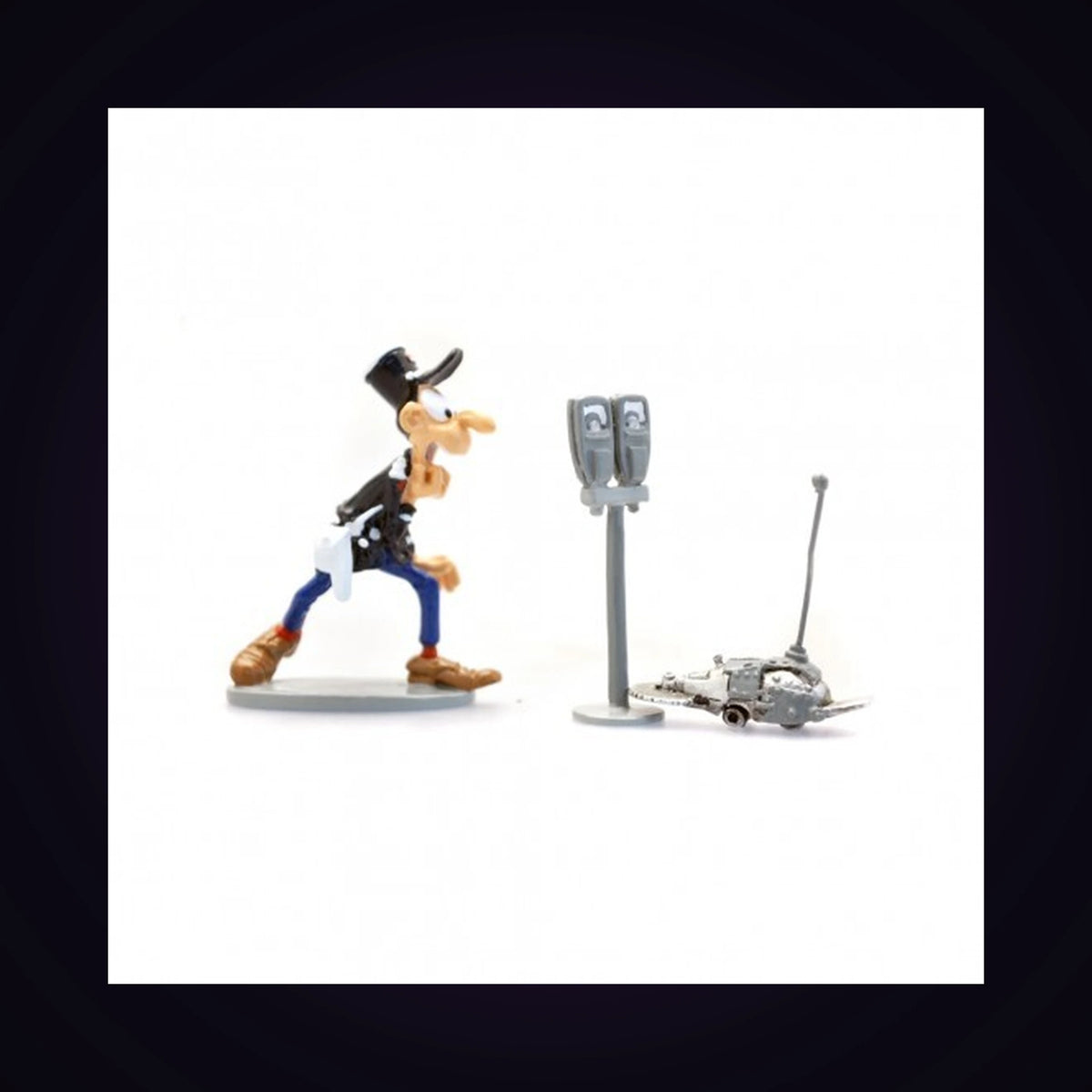 Robot scieur de parcmètre - Statue Collection
