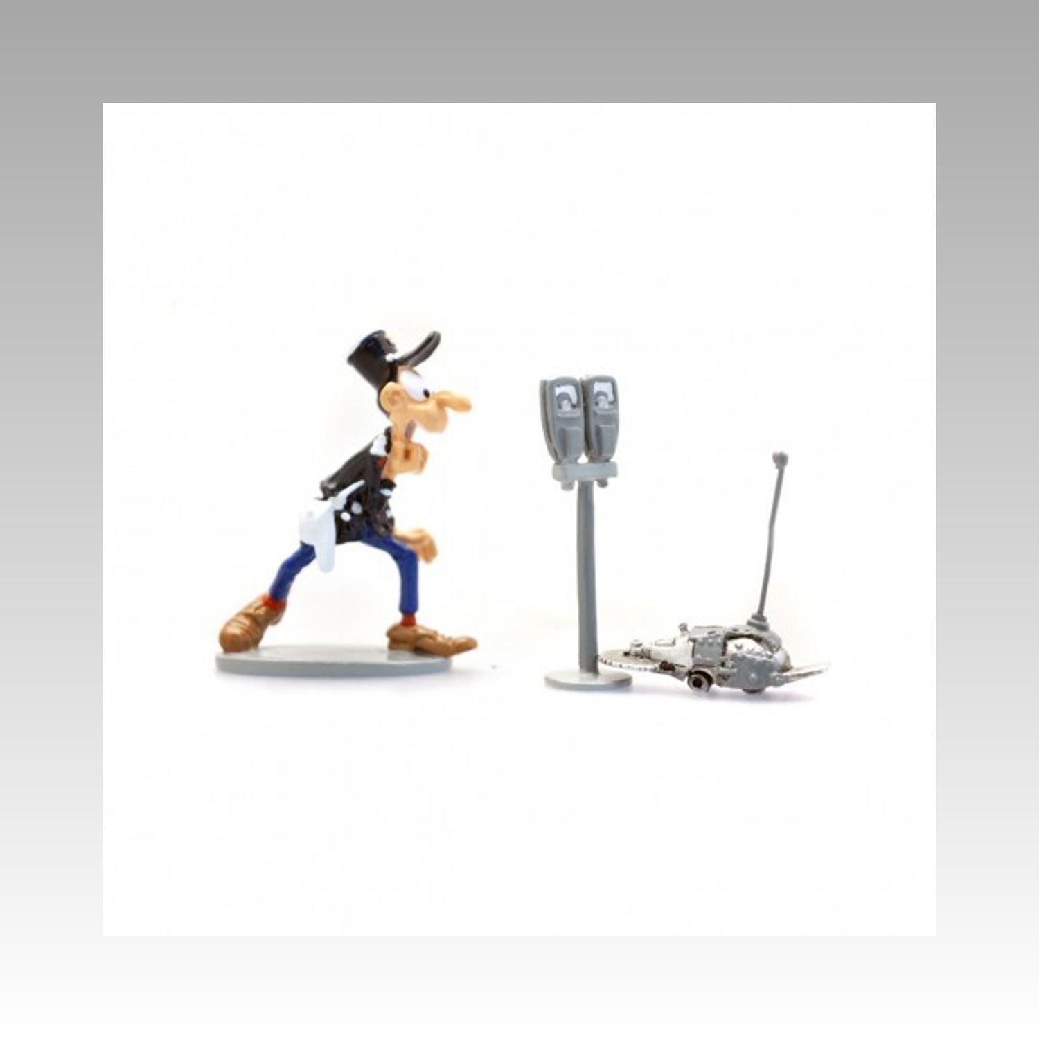 Robot scieur de parcmètre - Statue Collection