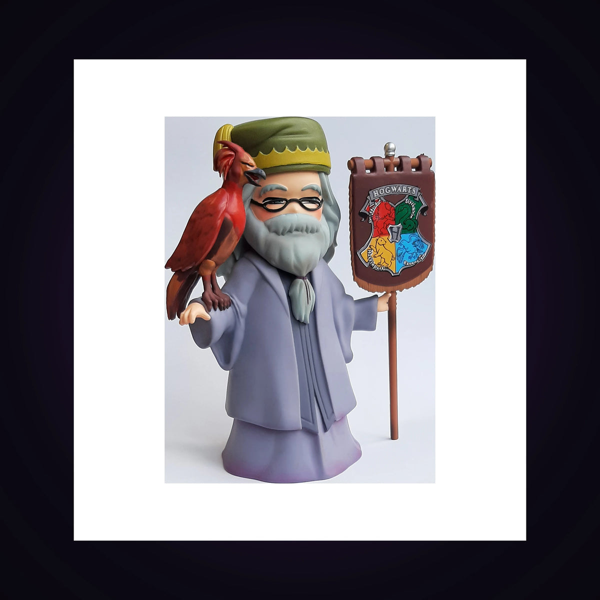 Figurine Albus Dumbledore & Fumeseck