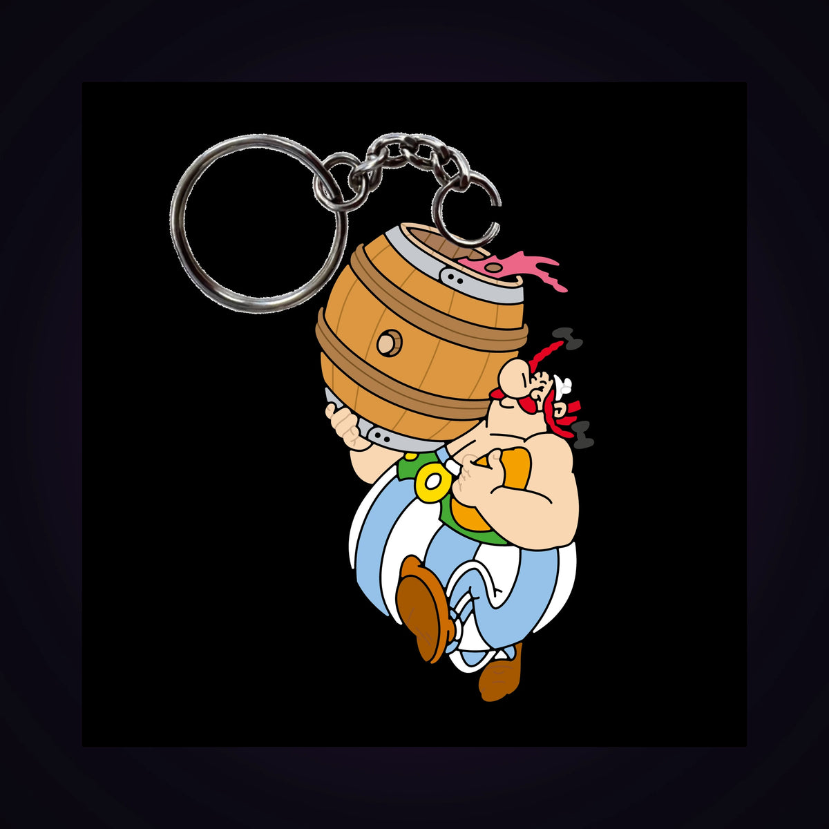 Porte-clés Obélix - Astérix chez les bretons