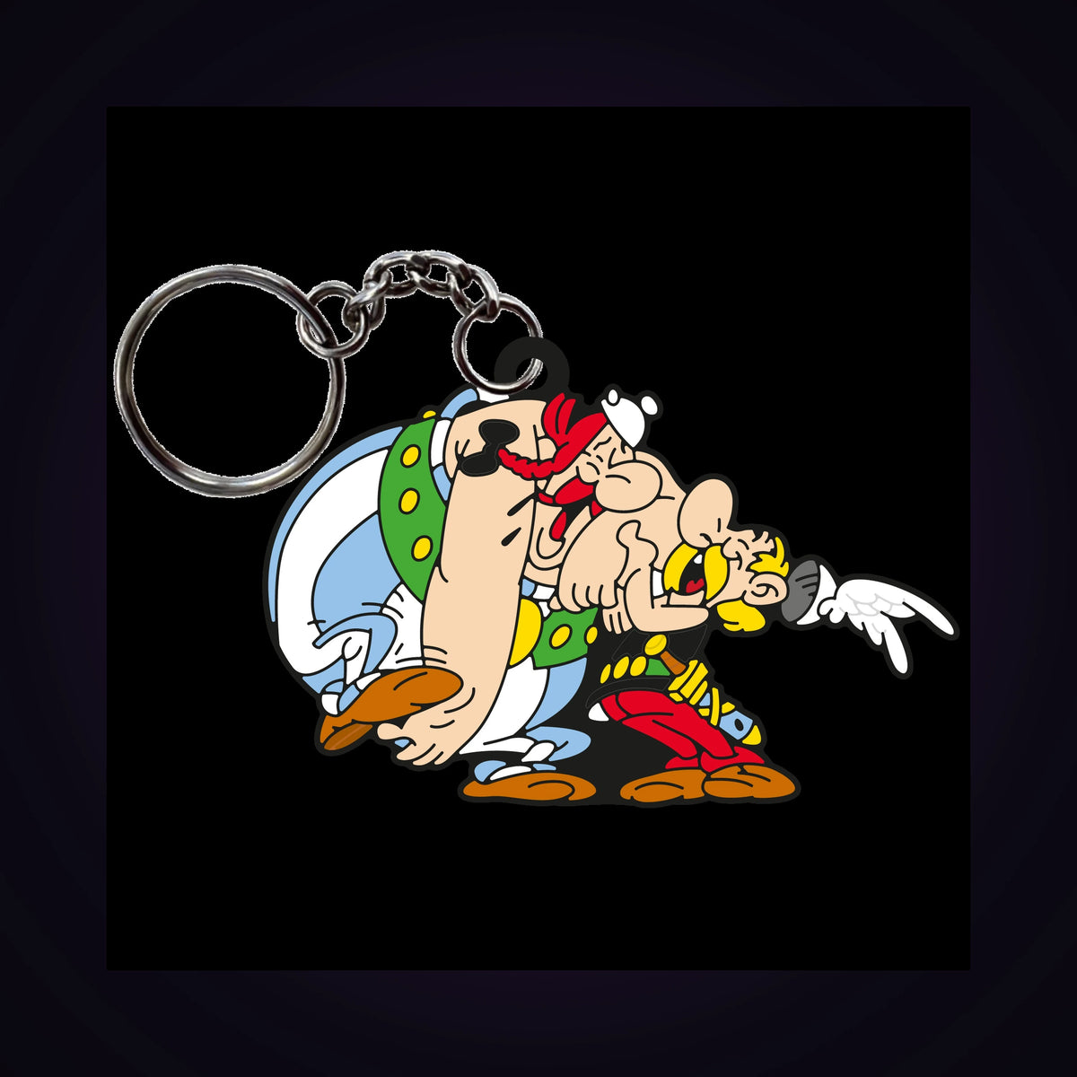 Porte-clés Astérix & Obélix rigolade