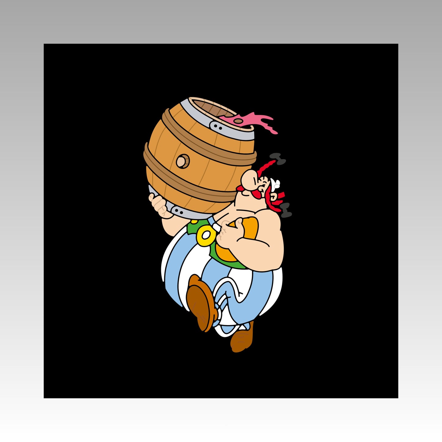 Magnet Obélix - Astérix chez les bretons