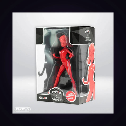 Figurine Ladybug monochrome par Orlinski
