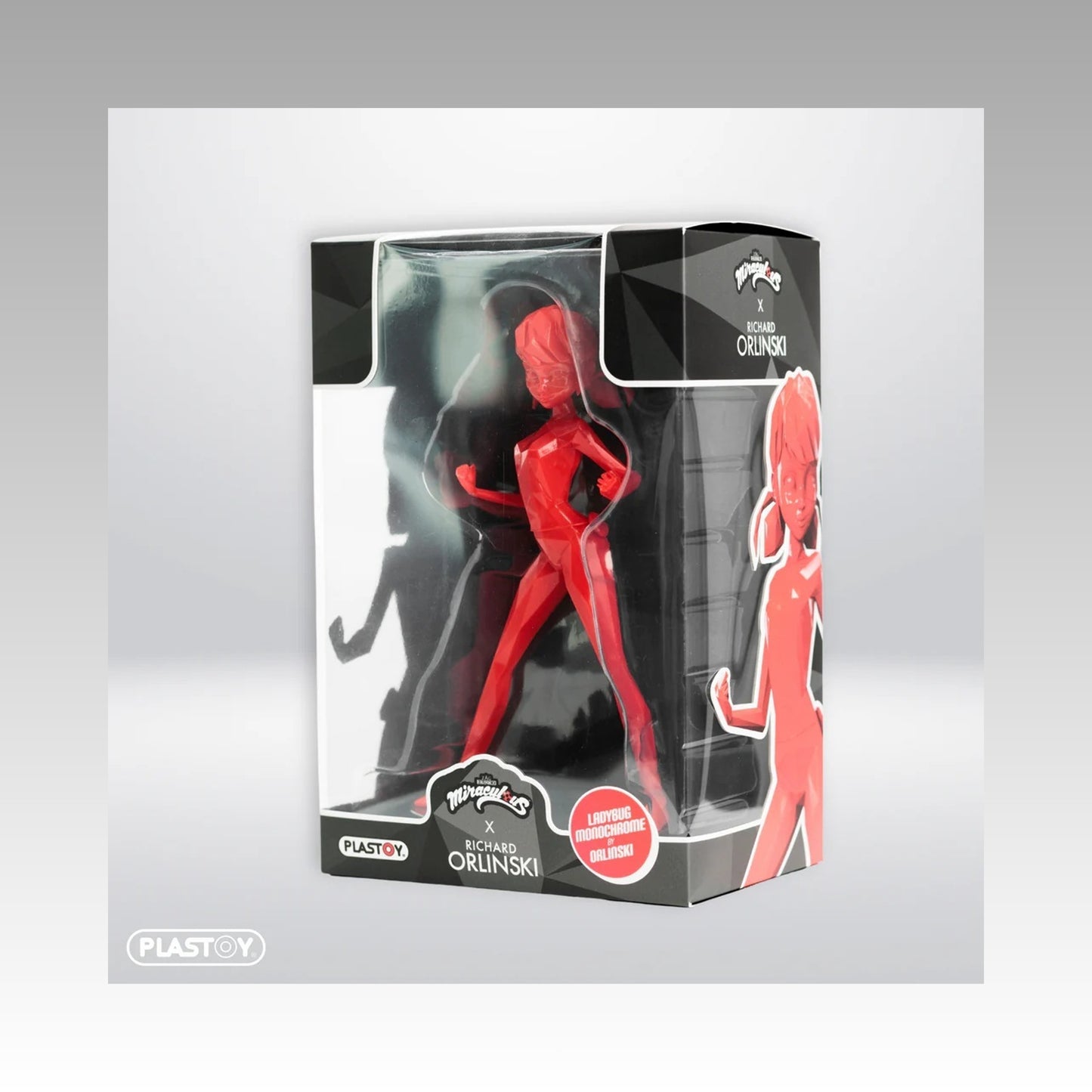 Figurine Ladybug monochrome par Orlinski