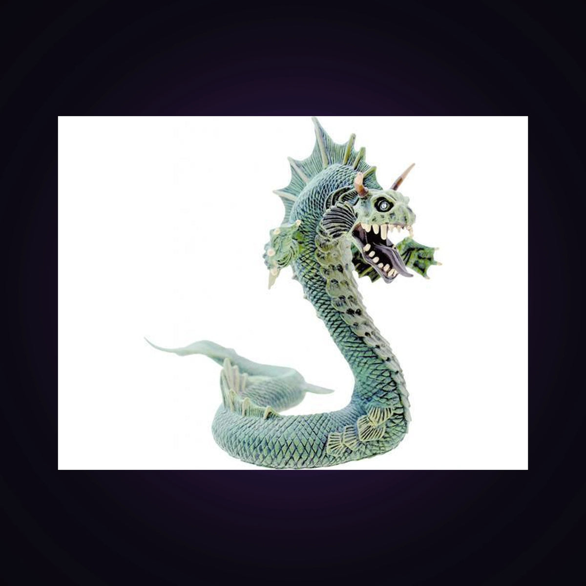 Figurine dragon des mers vert