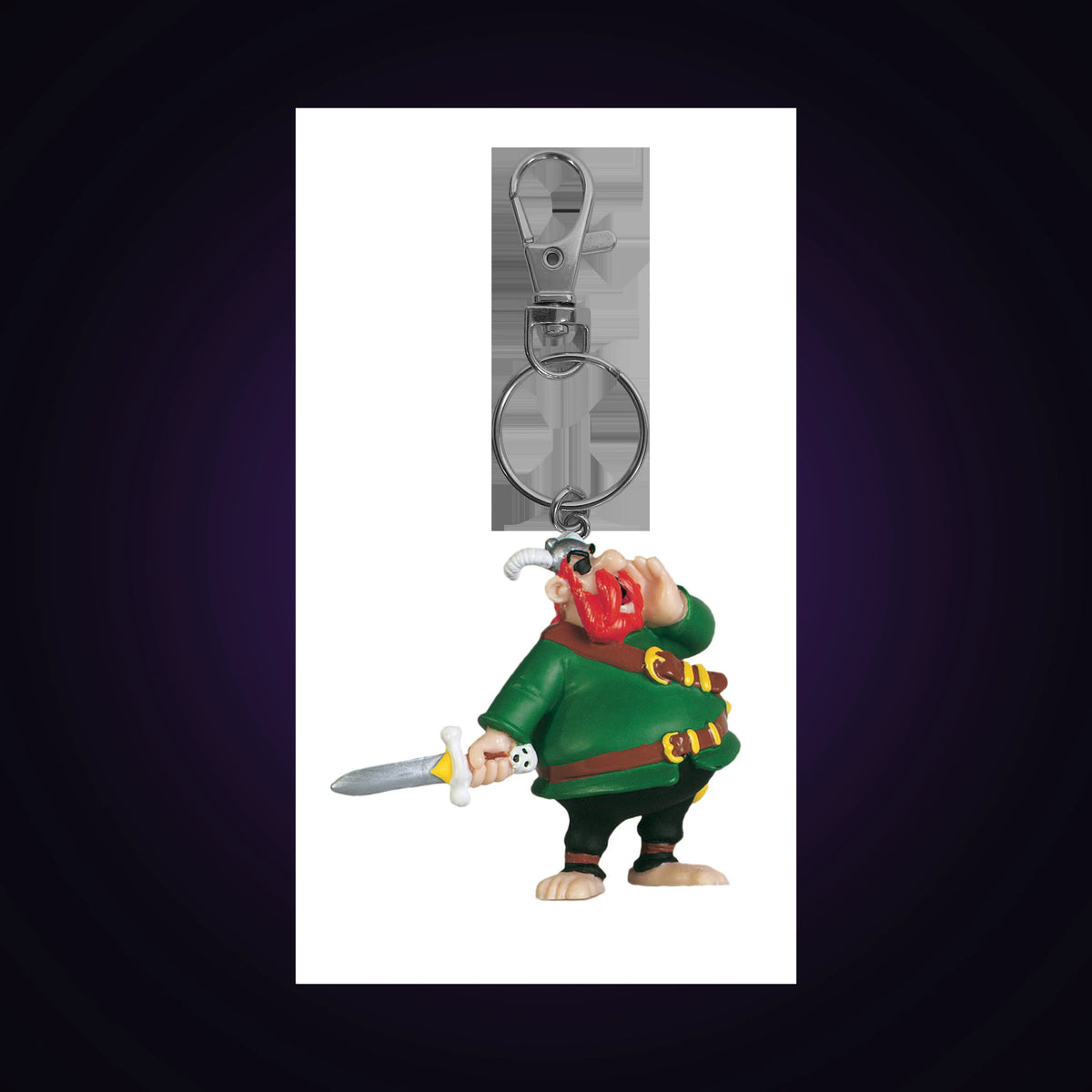Porte-clés pirate Barbe-Rouge