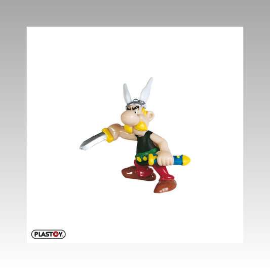 Figurine Astérix tenant son épée