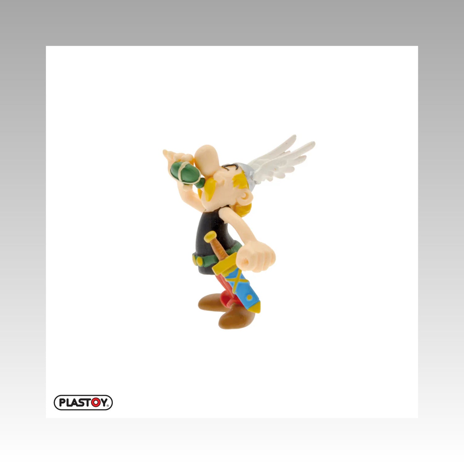 Figurine Astérix buvant la potion magique