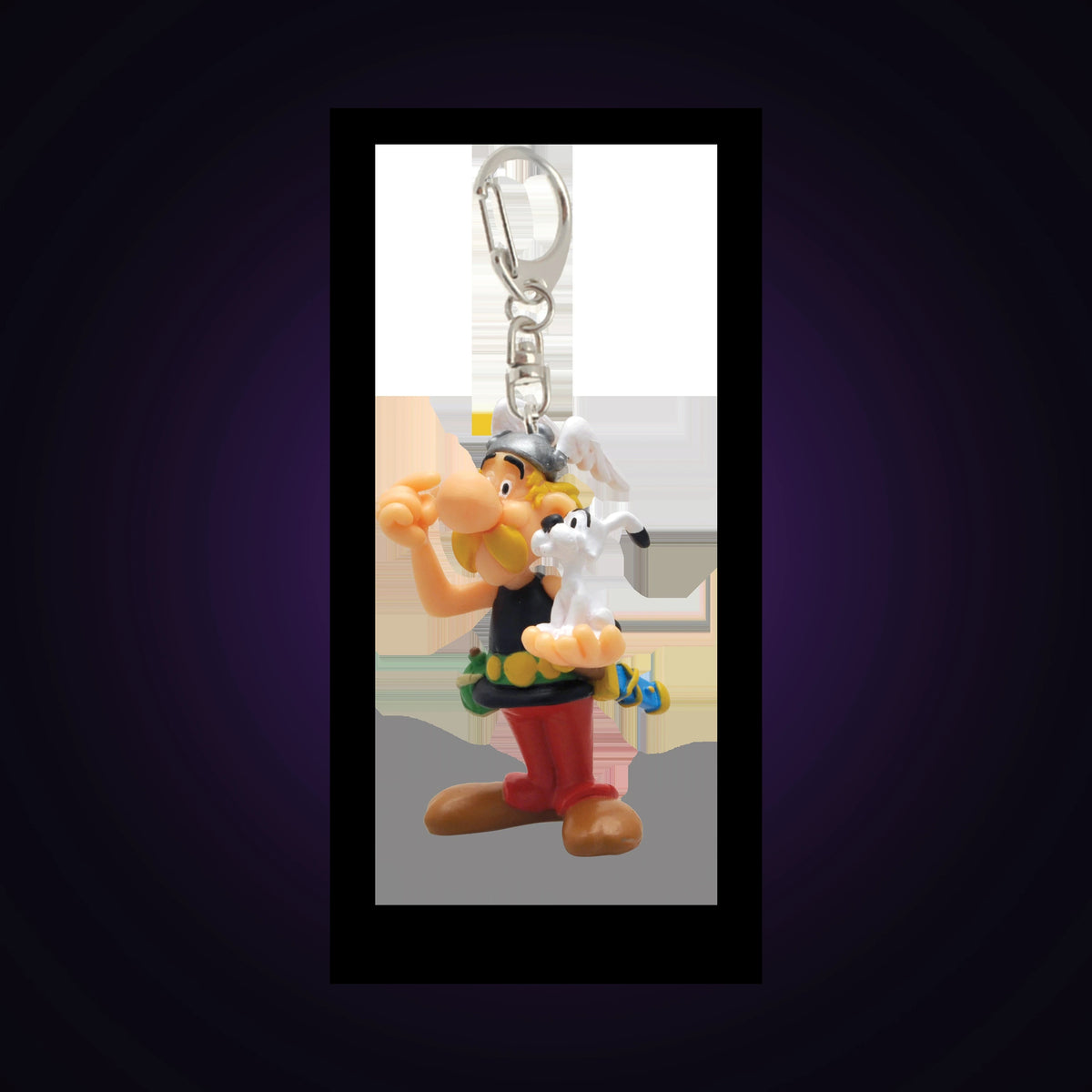 Porte-clés Astérix avec Idéfix