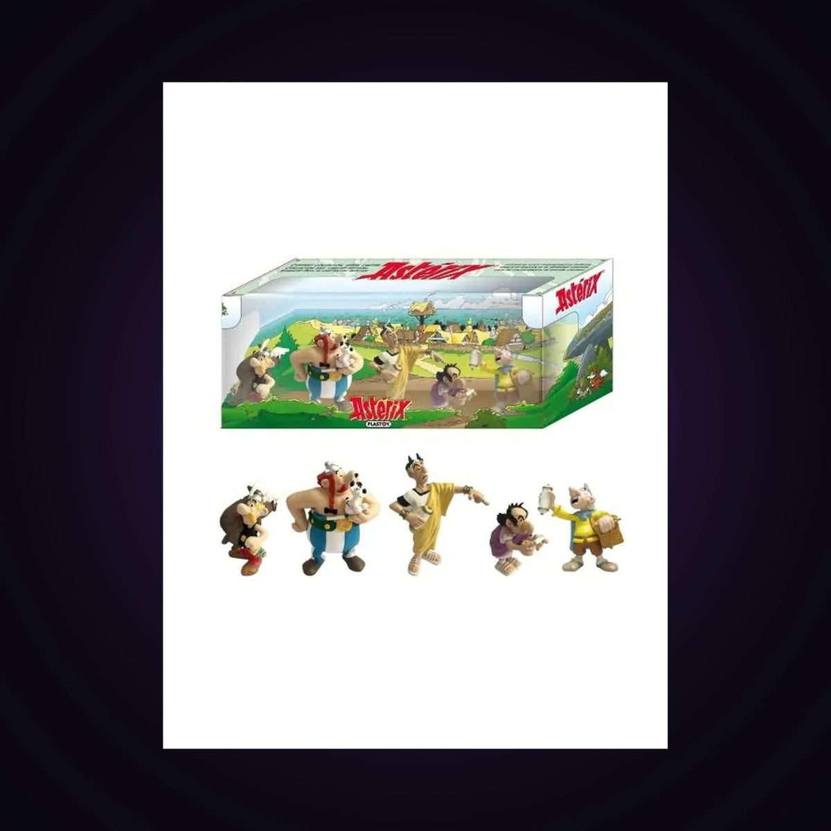 Coffret Astérix Papyrus 5 figurines