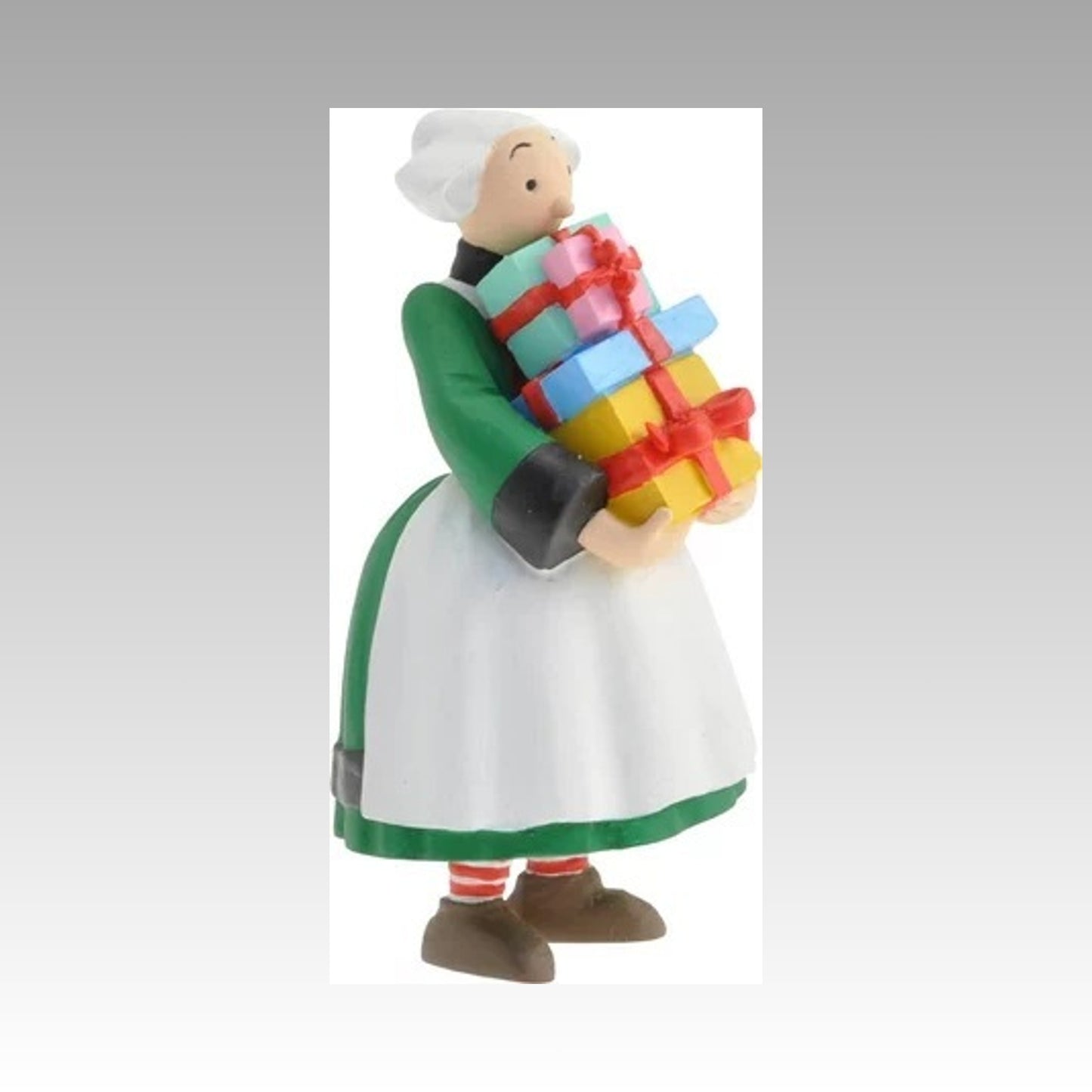 Figurine Bécassine et cadeaux