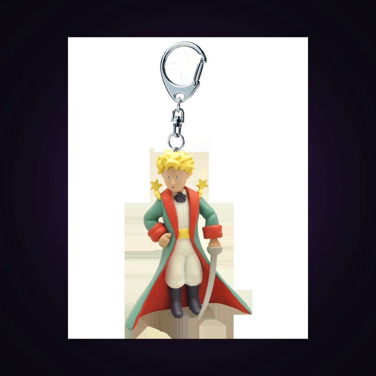 Porte-clés Petit Prince en habit de prince
