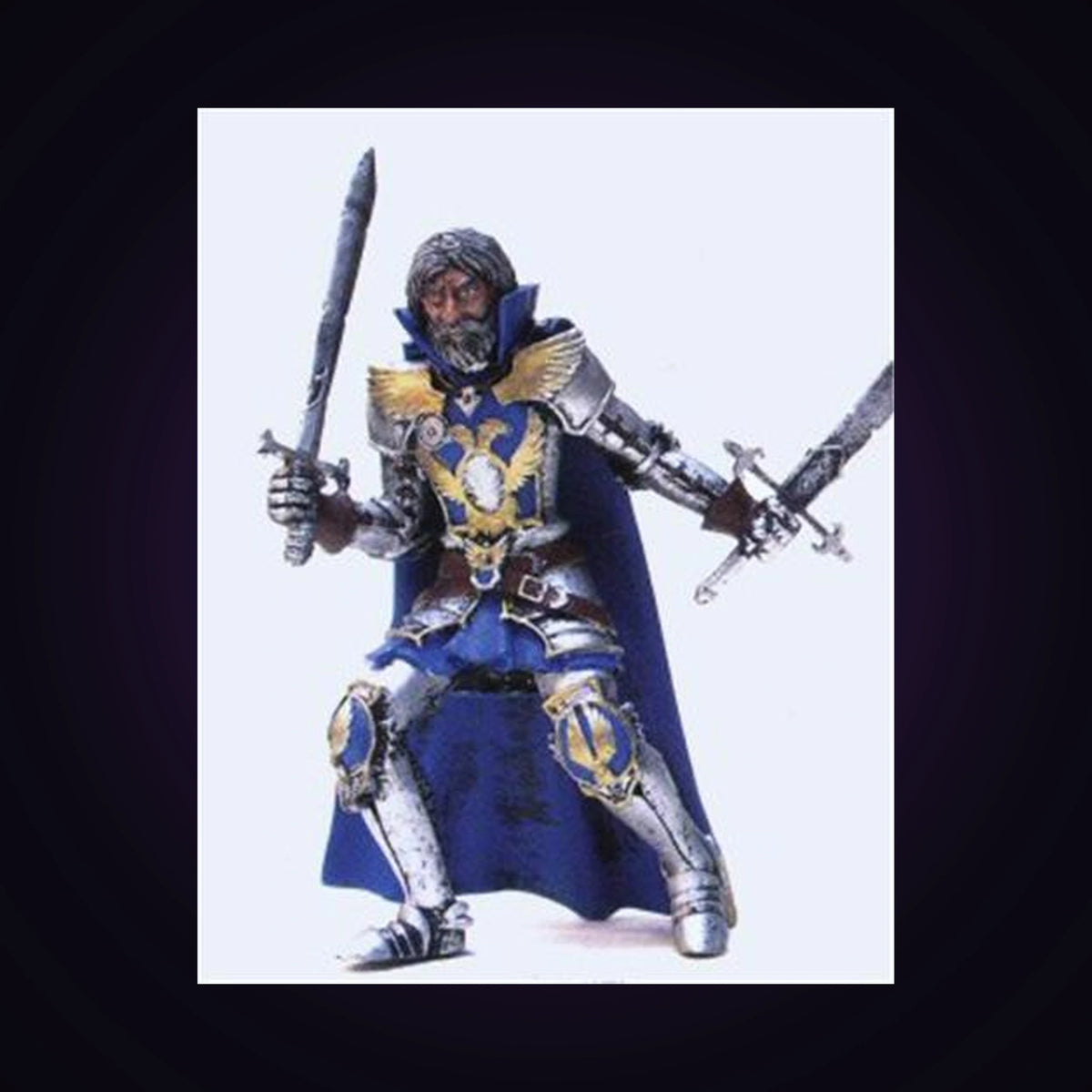 Figurine Chevalier bleu