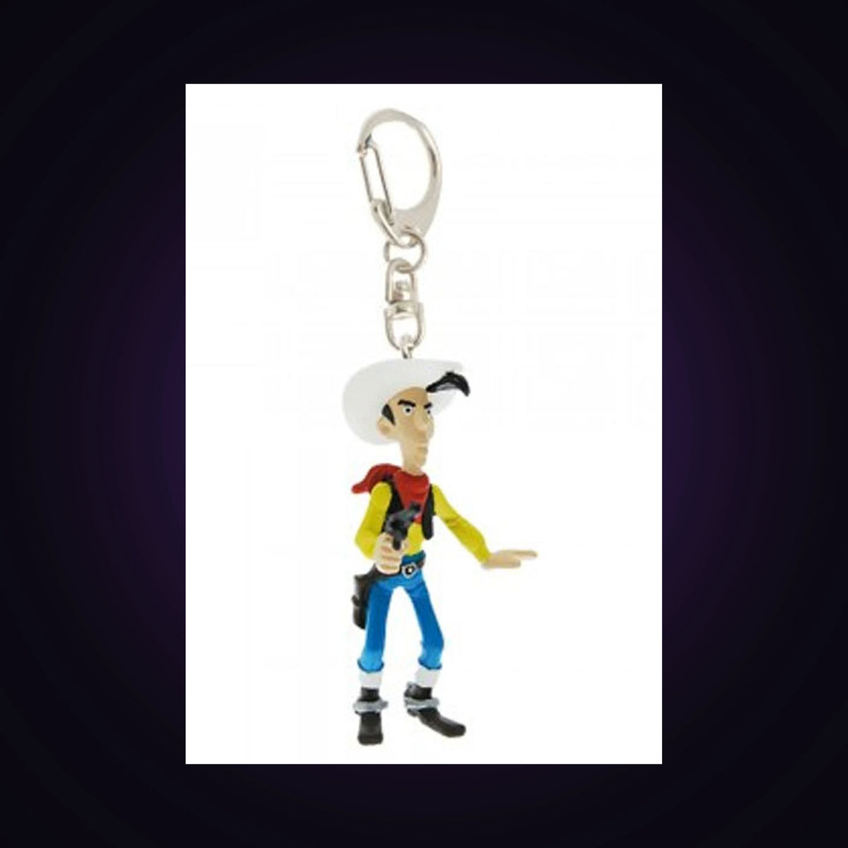 Mini porte-clés Lucky Luke