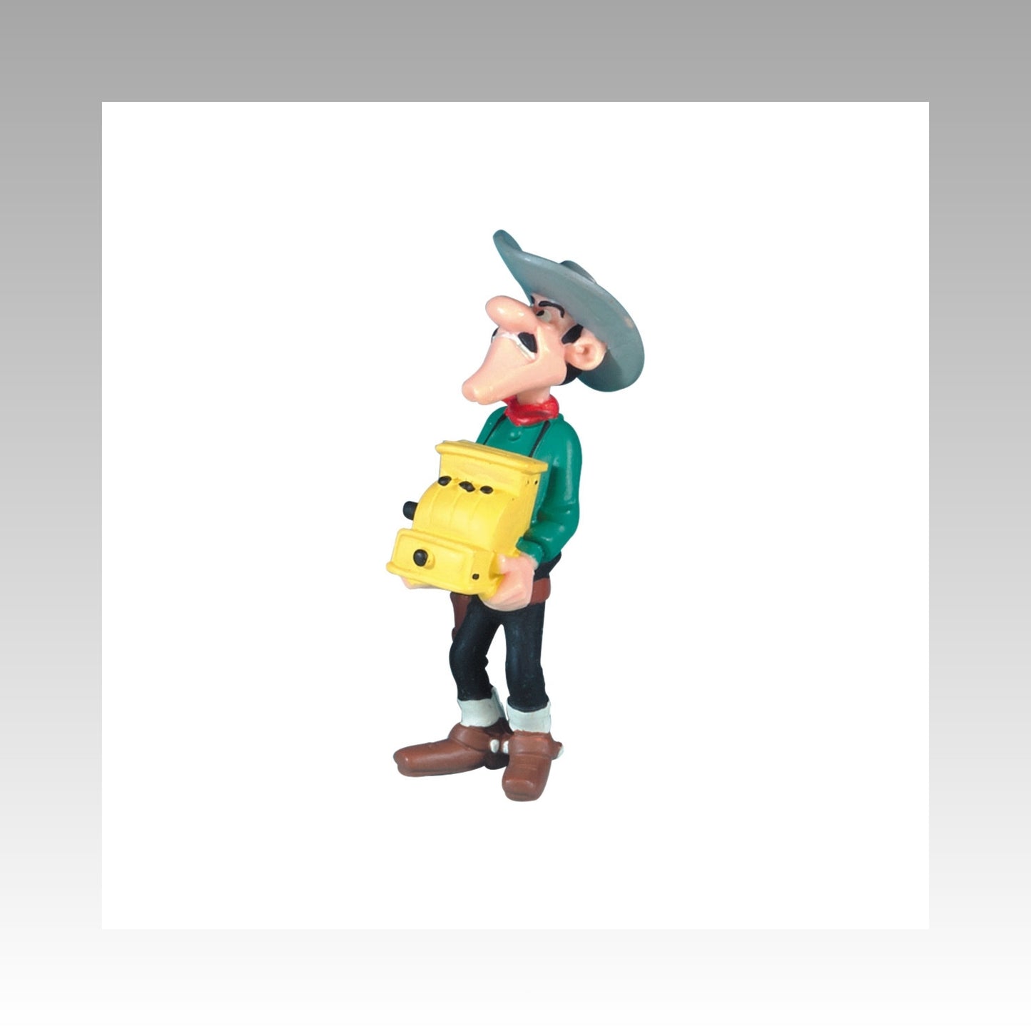 Figurine Jack Dalton caisse enregistreuse