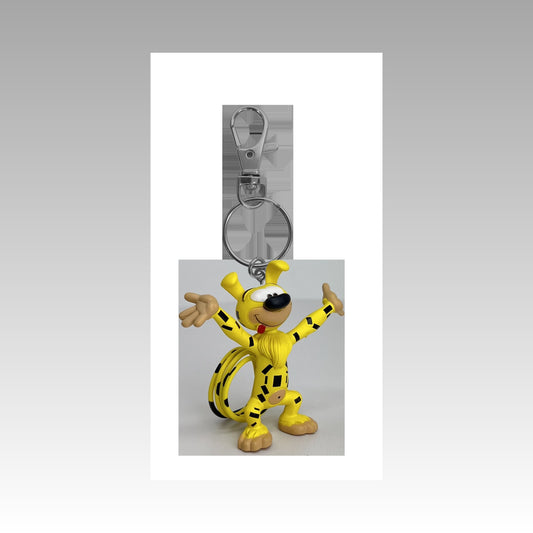Porte-clés Marsupilami heureux