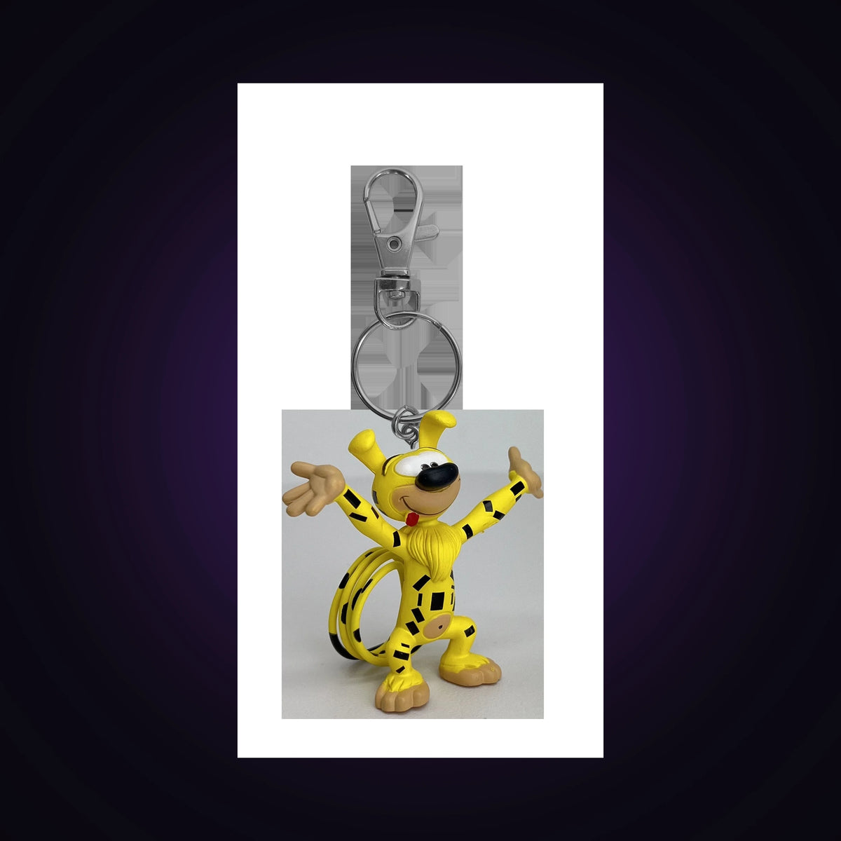 Porte-clés Marsupilami heureux