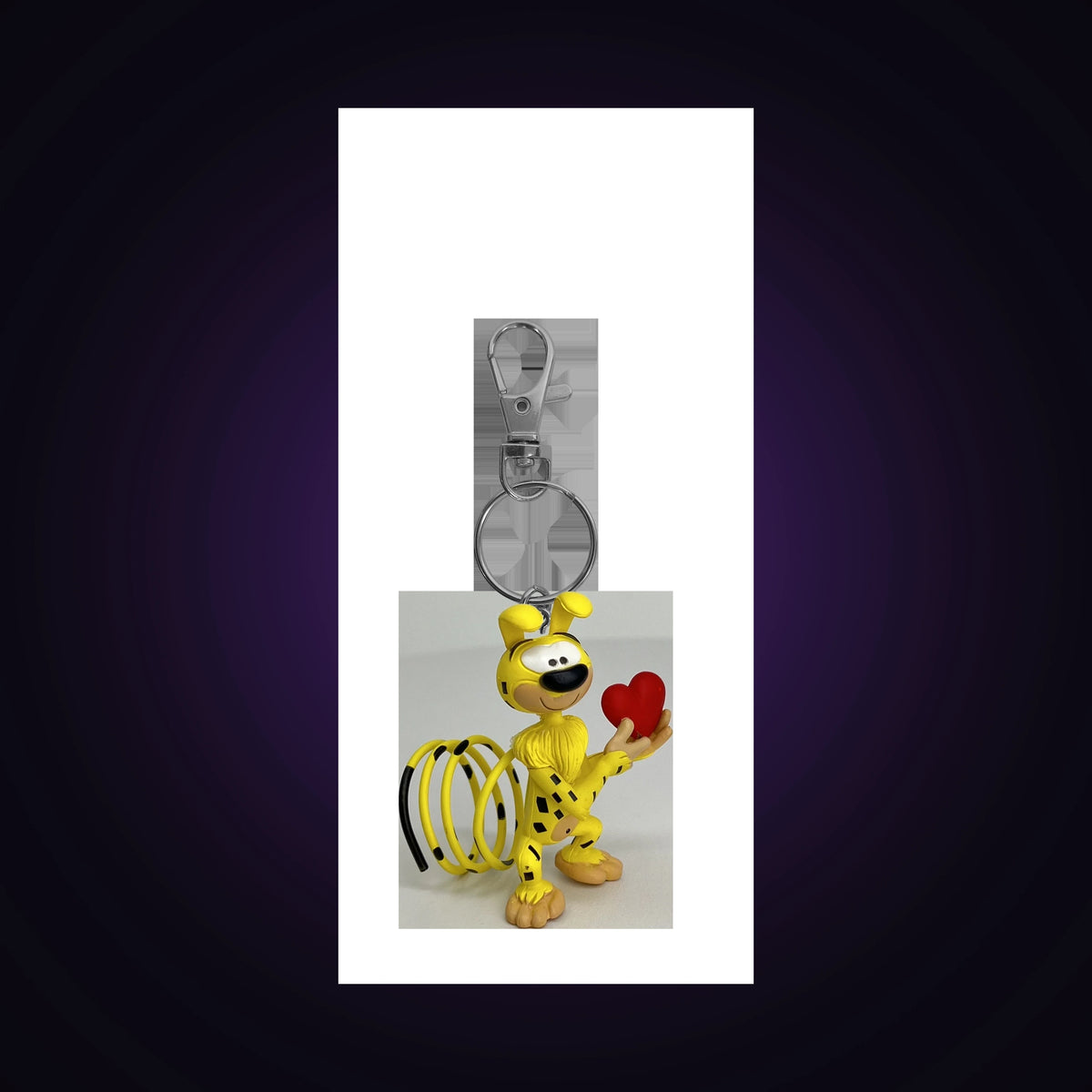 Porte-clés Marsupilami coeur