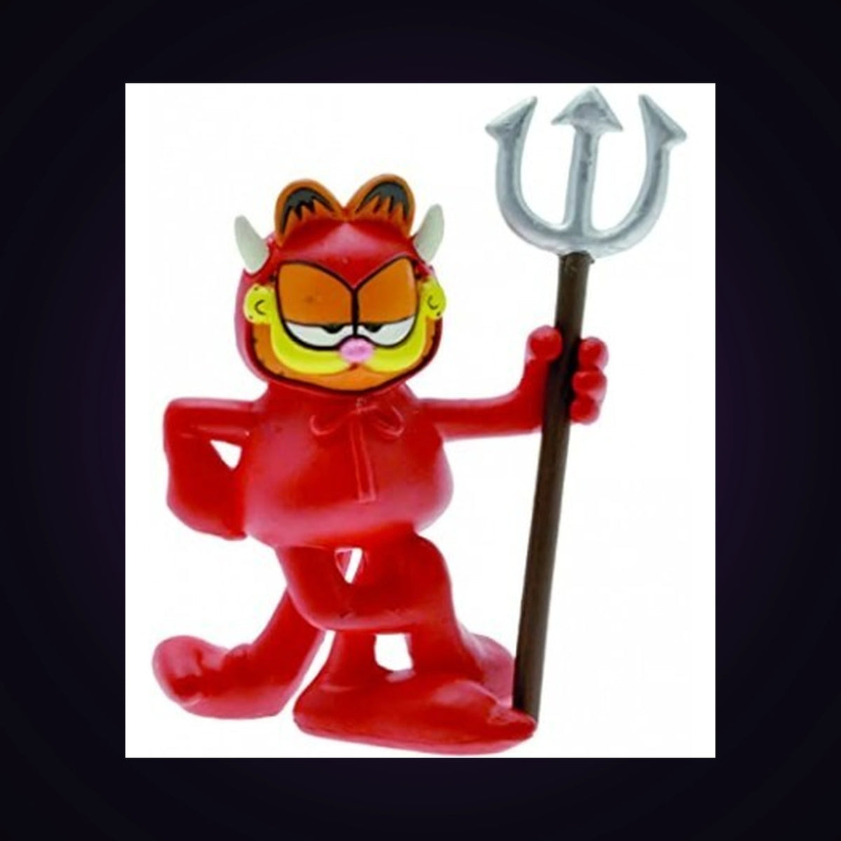 Figurine Garfield diable