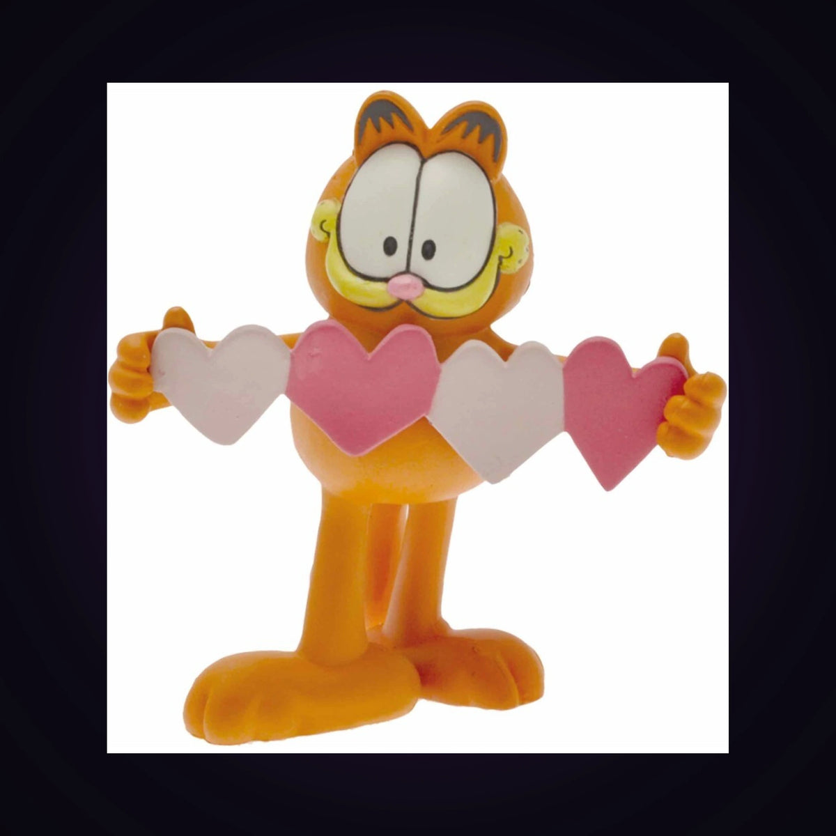 Figurine Garfield coeur