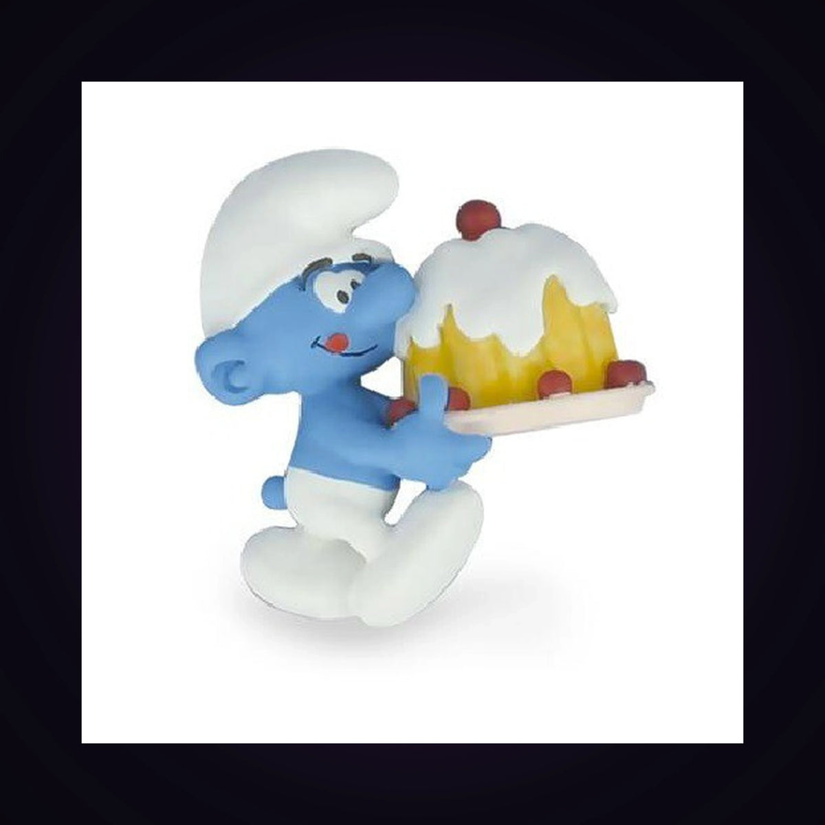 Magnet Schtroumpf gâteau