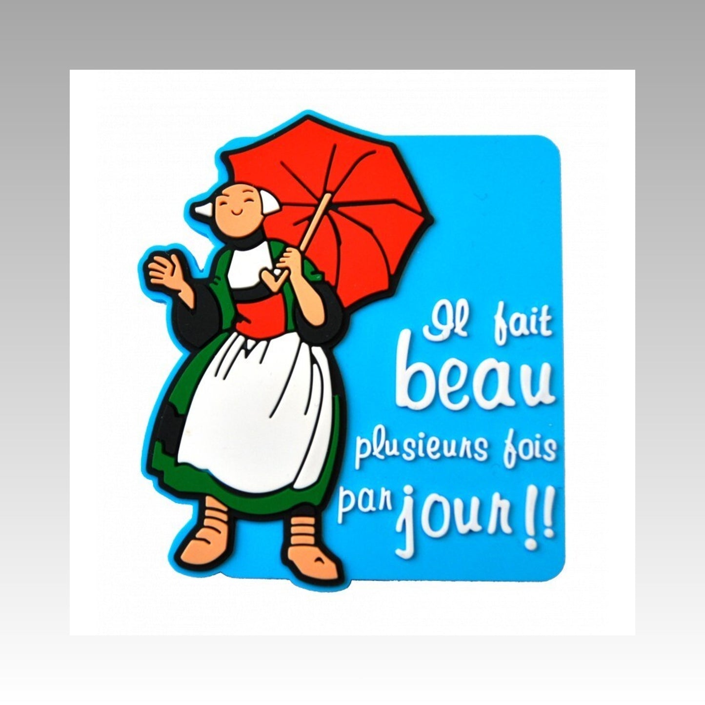 Magnet Becassine il fait beau