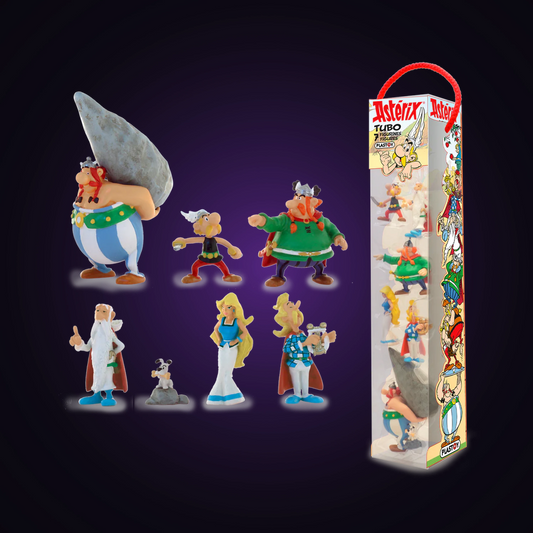 Tubo 7 Figurines - Astérix Village
