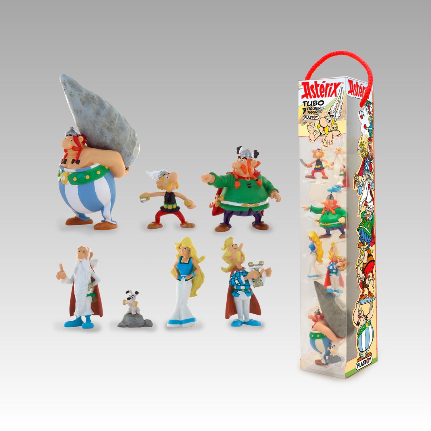 Tubo 7 Figurines - Astérix Village