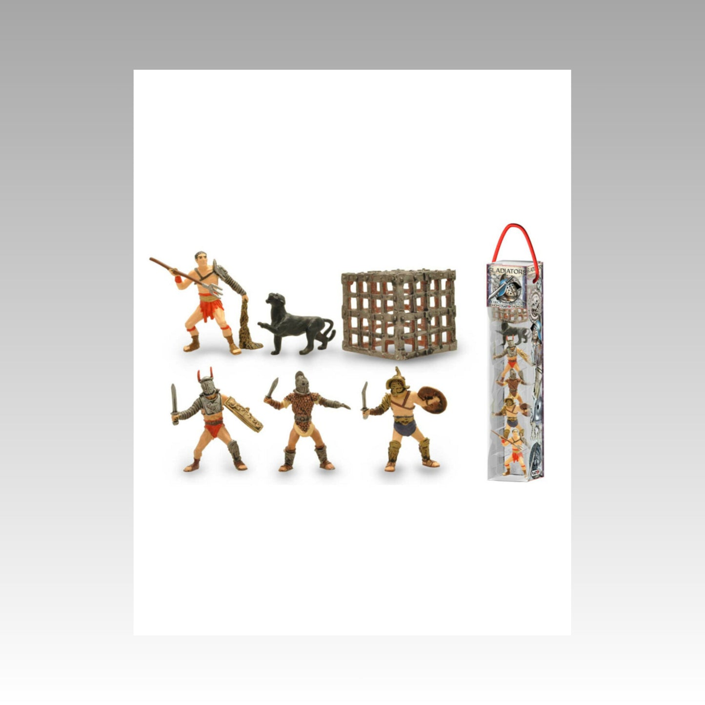 Tubo Gladiateur 6 Figurines
