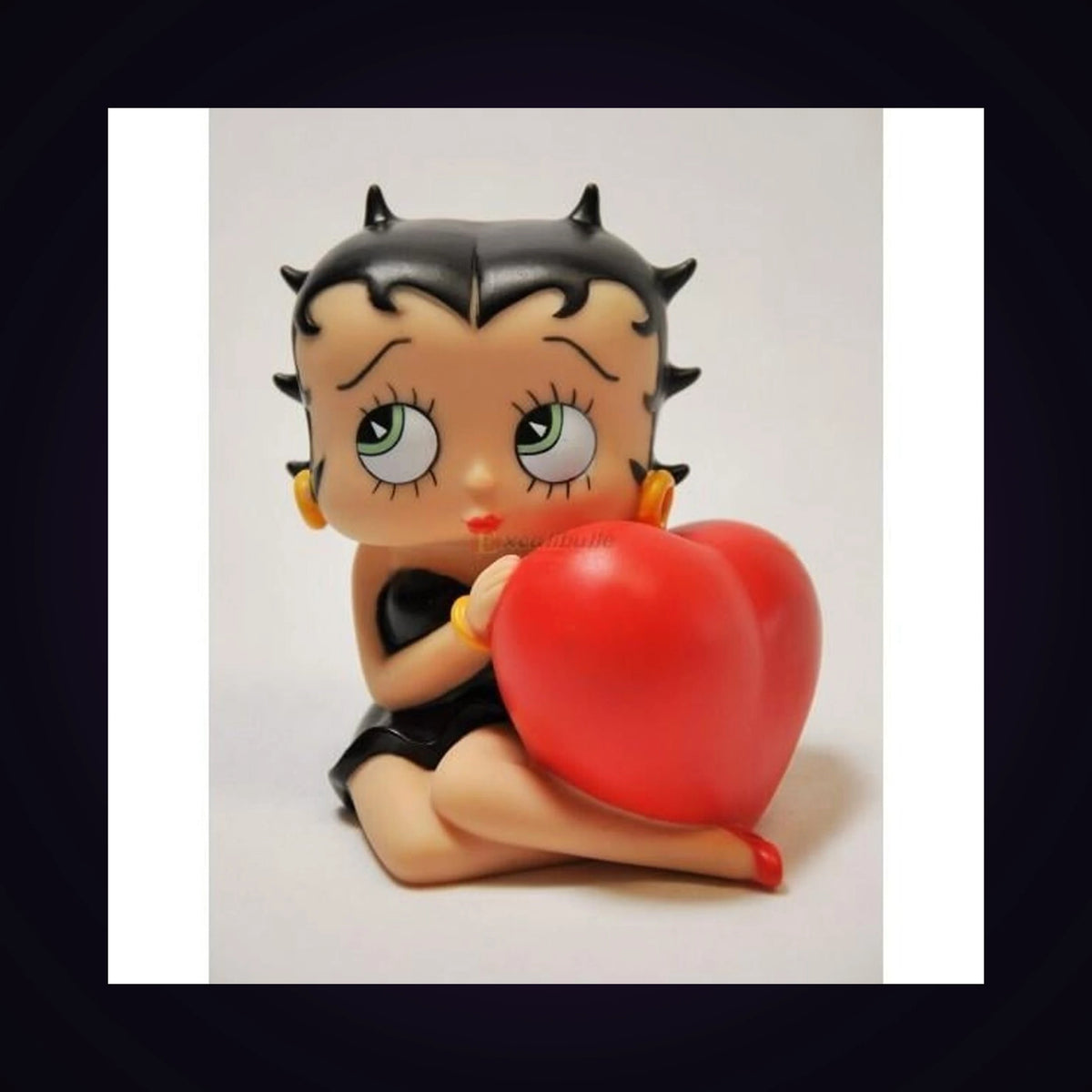 Mini-tirelire Betty Boop coeur