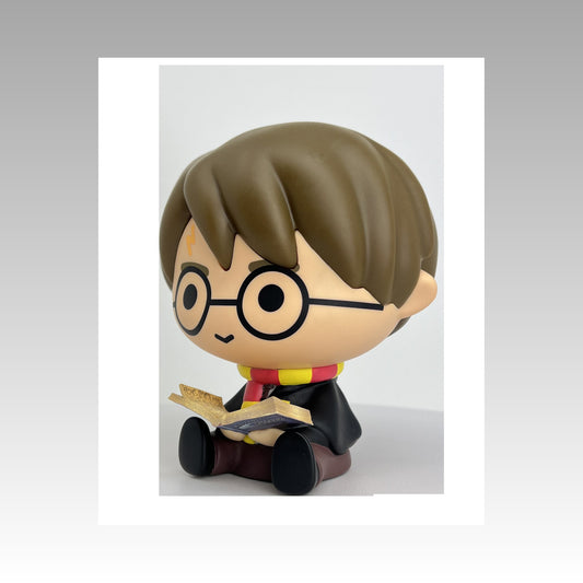 Tirelire Chibi Harry Potter et grimoire